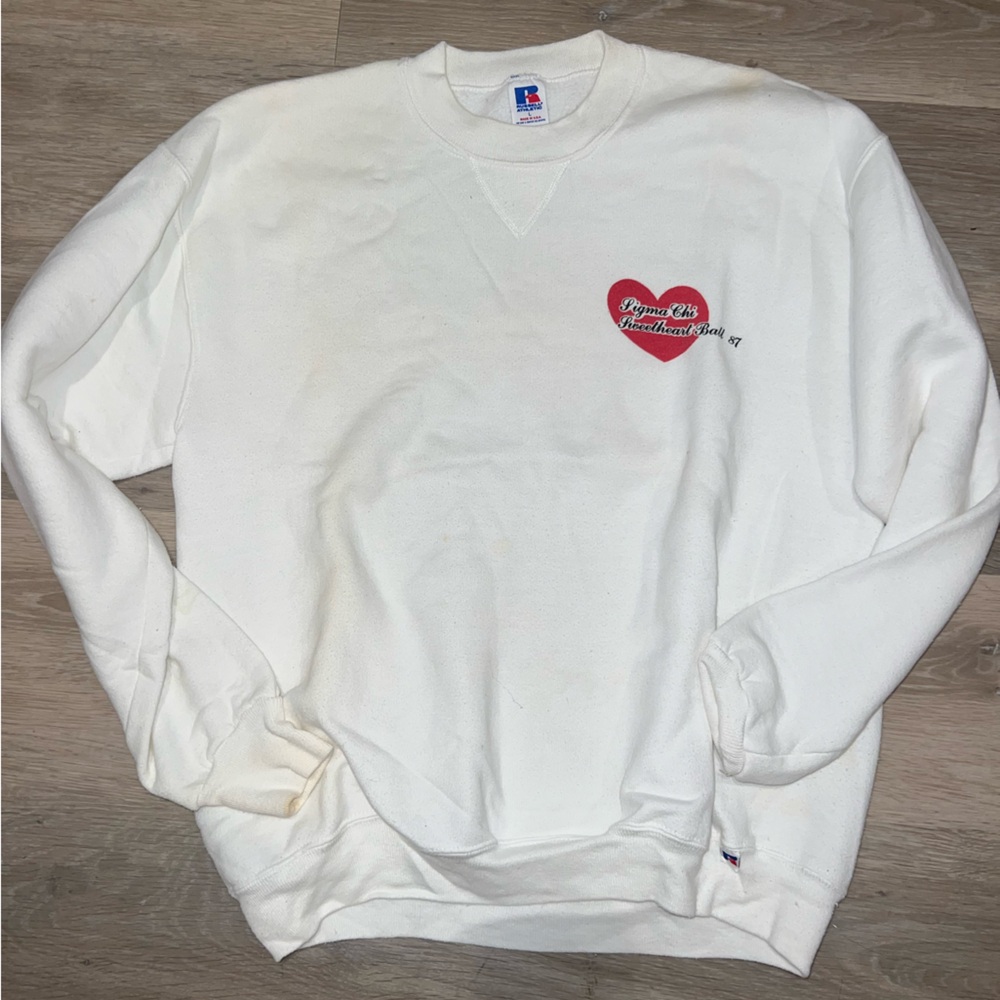 Vintage Sigma Chi 1987 Sorority Sweatshirt
